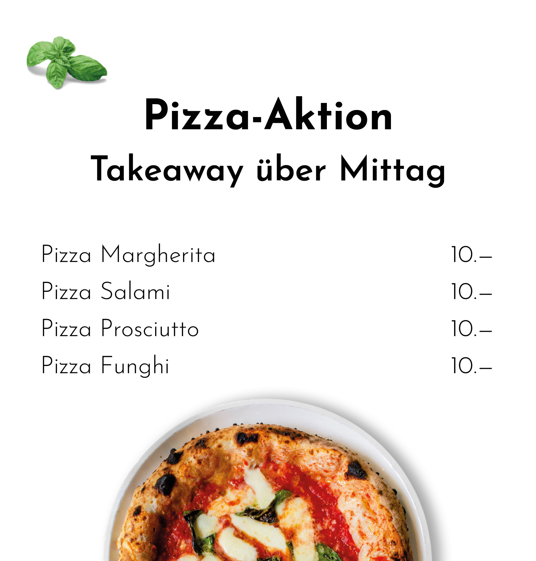 Barbarossa Frauenfeld Pizza Aktion 2025